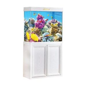 Red 175 Gallon Aquarium Fish-Tank